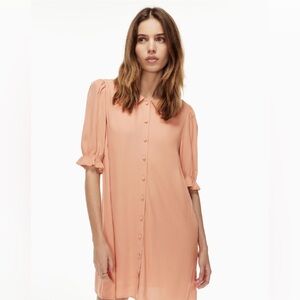 Wilfred POPPINS Crepe Dress Size S Aritzia